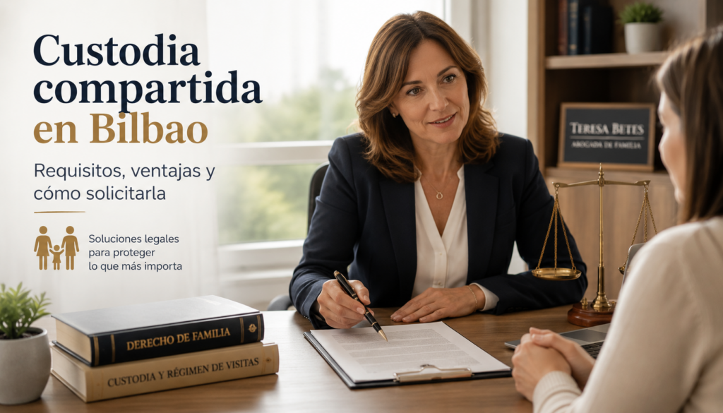 Custodia compartida en Bilbao